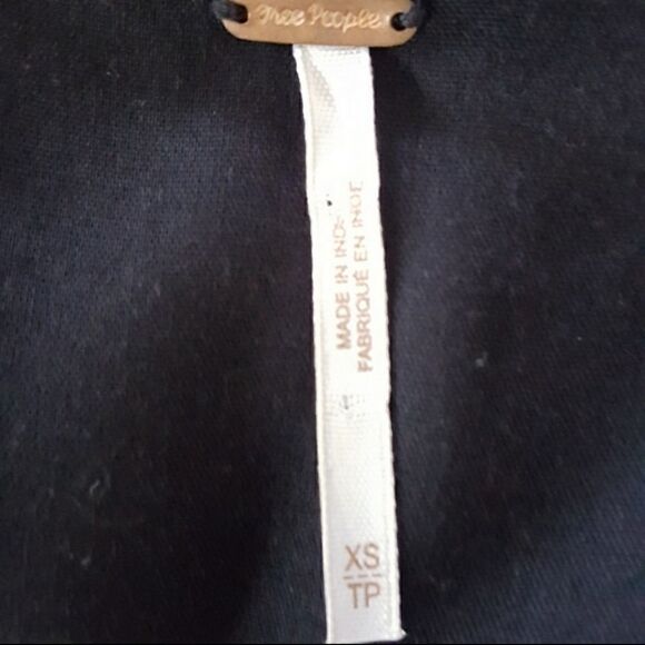 Free People Folk Song Mini Dress Size XS - Picture 8 of 9